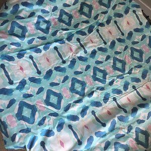 Painted Indigo Duvet Cover - Bunglo by shay spinoza